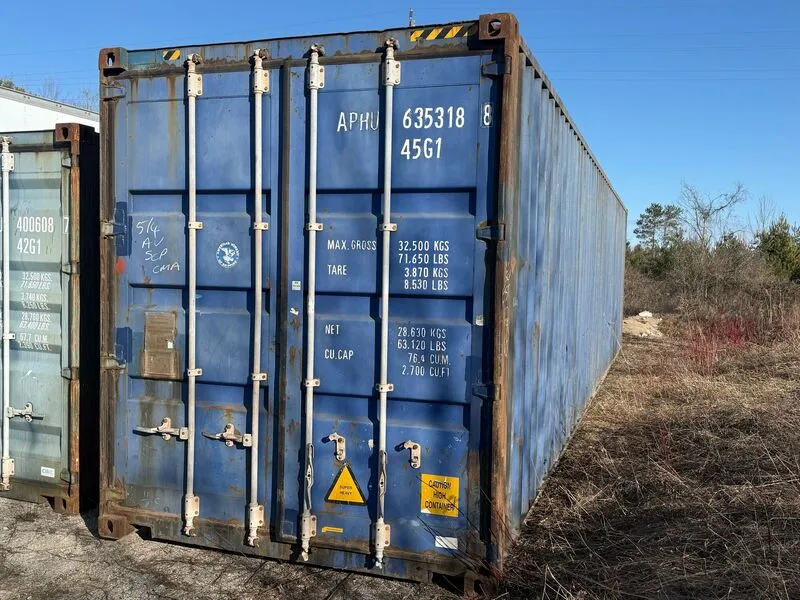 Used Shipping Containers Are Ugly... We intentionally show our customers containers with cosmetic blemishes, surface rust, and dings/dents because your container might look like that. We want to set HONEST expectations as to potential cosmetic blemishes. We work directly with some of the largest intermodal companies in the world to guarantee our customers get high quality used shipping containers, but those shipping companies care mainly about functionality. Intermodal companies don’t care what a container looks like, they just care that the roof doesn’t leak, the floors can support 40,000-lbs of cargo and the doors seal properly. That’s why we can’t guarantee your container will be perfect cosmetically. Used containers may have surface rust, scratches, dings, and dents from normal use. However, every container we sell is inspected to ensure it is structurally sound and ready for your needs. A fresh coat of paint can also go a long way in giving your container a renewed look.